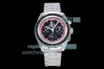 OM Factory Replica Omega Speedmaster Professional Black Chronograph Red Inner Watch